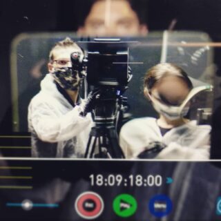 The (camera)man in the mirror. 
#happiness #work #love #life #beautiful  #studio #mirror #light #photography #cinematographer #cinematography #filmmaker #film #dop #directorofphotography #behindthescenes #setlife #filmproduction #cinema #filmlife #camera #onset #production #movie #instagood #photooftheday #matteocastelli #aic